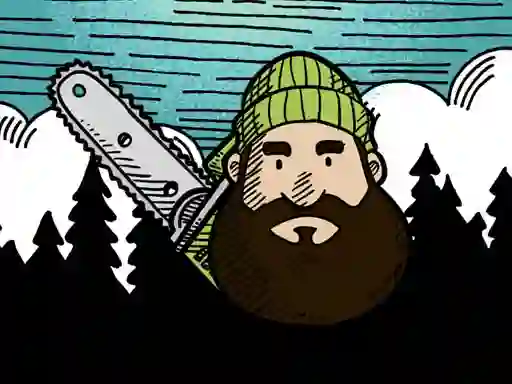 Гульня Lumberjack Coloring онлайн