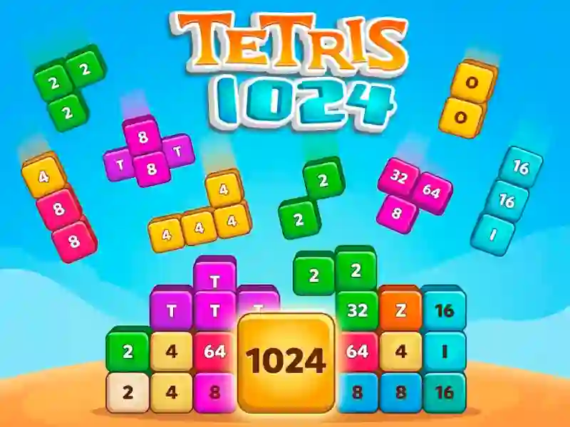 Гульня Tetris 1024 онлайн