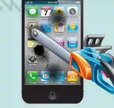 Гульня  Whack the Phone онлайн