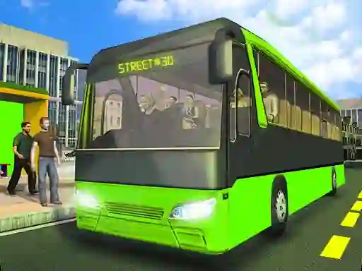 Гульня City Passenger Coach Bus Simulator Bus Driving 3d онлайн