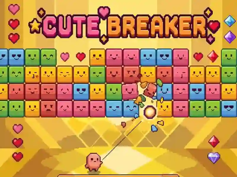 Гульня Cute Breaker онлайн