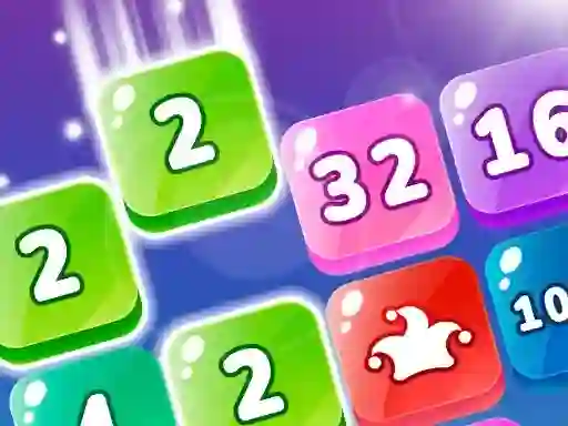 Гульня Merge Squares онлайн