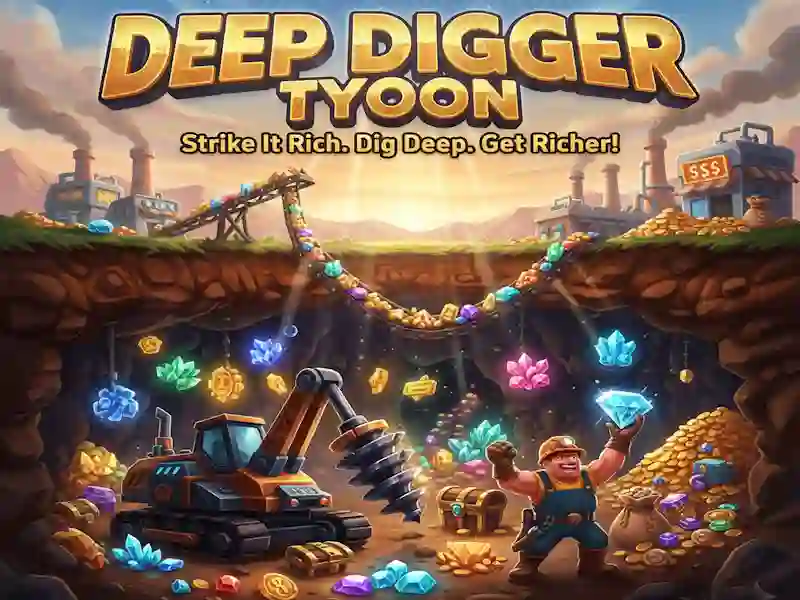 Гульня Deep Digger Tycoon онлайн