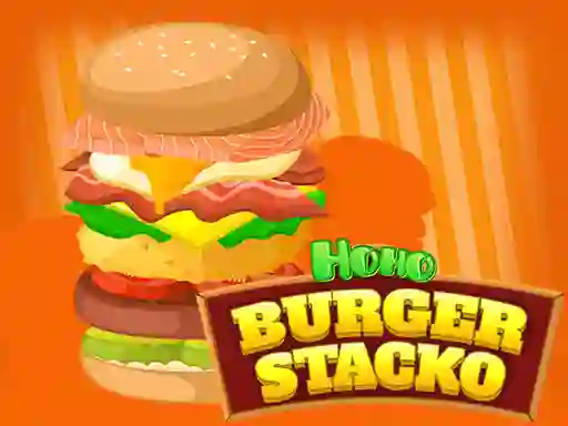Гульня Hoho Burger Stacko онлайн