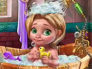 Гульня Goldie Baby Bath Care онлайн