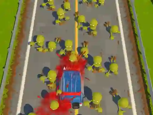 Гульня Zombie Road онлайн