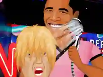 Гульня Donald Trump VS Hillary Clinton онлайн