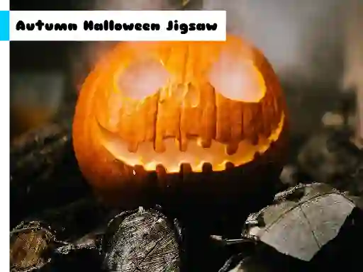 Гульня Autumn Halloween Jigsaw онлайн