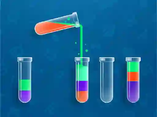 Гульня Sort It Water Sort Puzzle онлайн