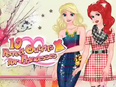 Гульня 10 Perfect Outfits for Princesses онлайн