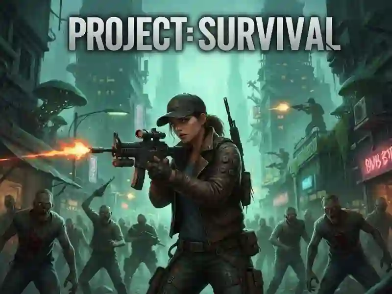 Гульня Project: Survival онлайн
