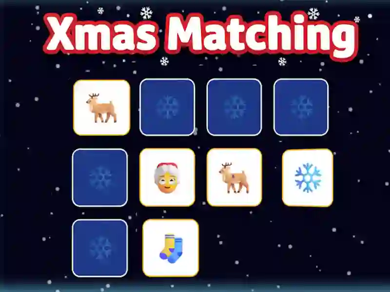 Гульня Xmas Matching онлайн