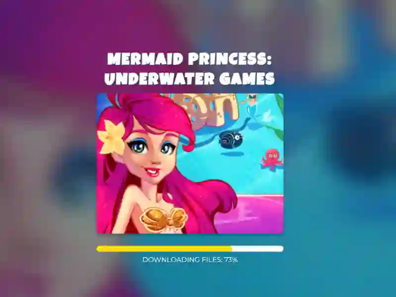 Гульня Mermaid Princess: Underwater Games онлайн