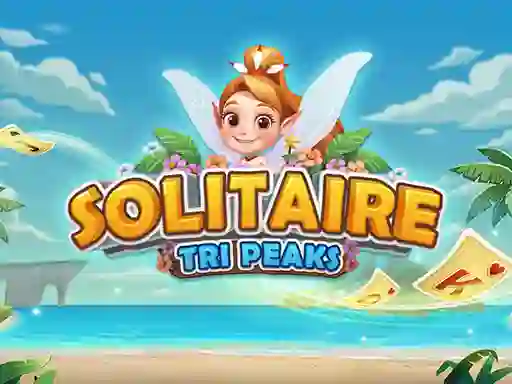 Гульня Solitaire tri peaks онлайн