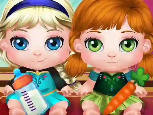 Гульня Baby Frozen Fun Day онлайн