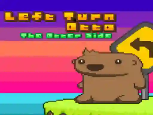 Гульня Left Turn Otto The Otter Side онлайн