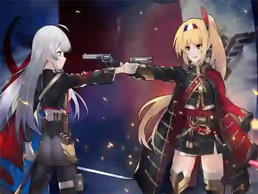 Гульня Anime Girl With Gun онлайн