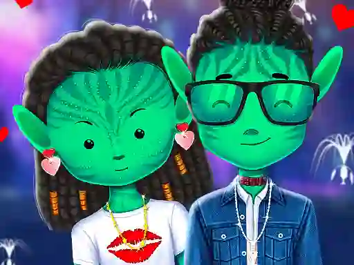 Гульня Alien The Way Of Love онлайн