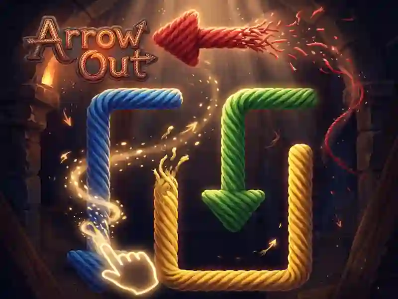 Гульня Arrow Out онлайн
