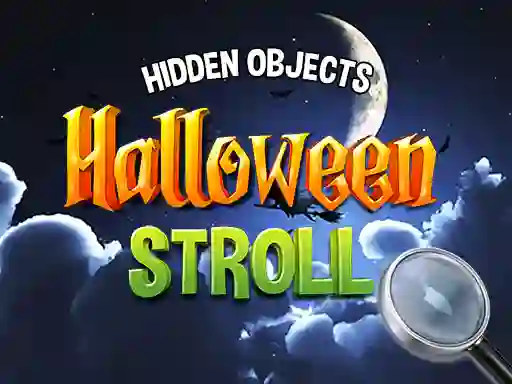 Гульня Hidden Objects: Halloween Stroll онлайн