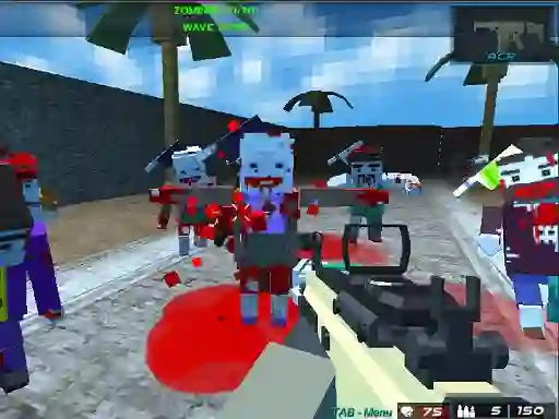 Гульня Pixel Combat The Sandstorm онлайн
