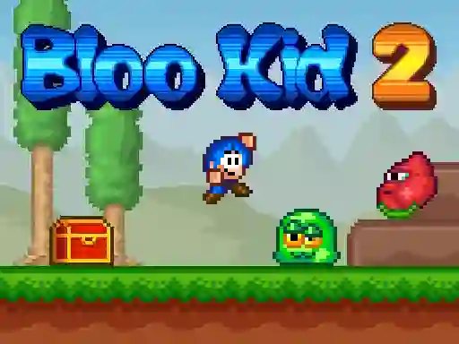 Гульня Bloo Kid 2 онлайн