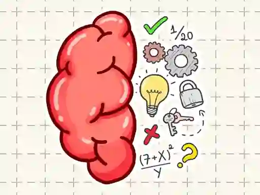 Гульня Brain Tricky Puzzles онлайн