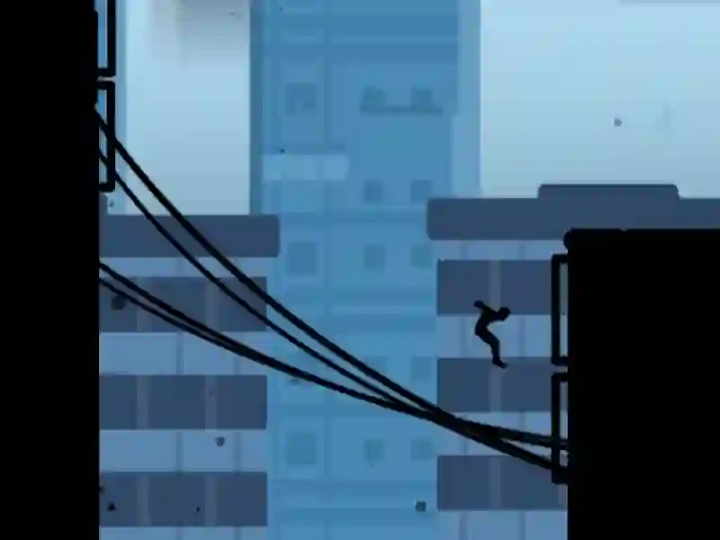 Гульня Vector Parkour онлайн