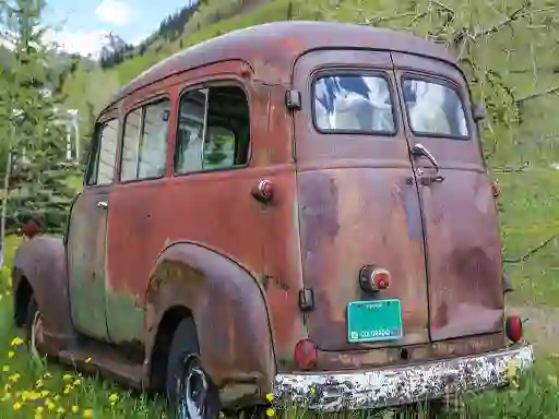Гульня Old Rusty Cars Differences 2 онлайн