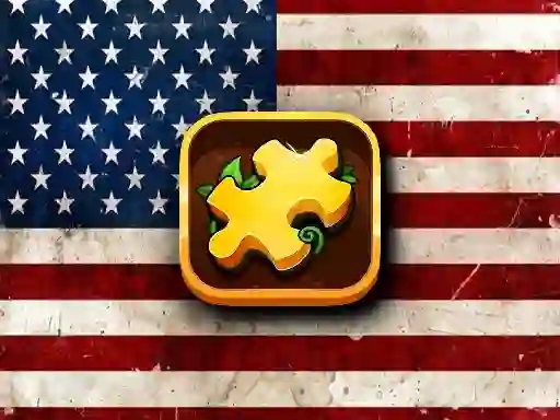 Гульня  Jigsaw Puzzle America онлайн