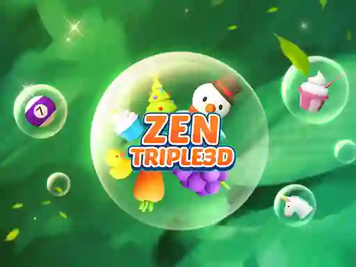 Гульня Zen Triple 3d онлайн