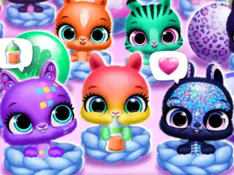Гульня Hatch Cute Bunnies онлайн