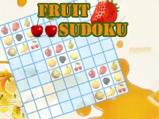 Гульня Fruit Sudoku онлайн