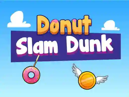 Гульня Donut Slam Dunk онлайн