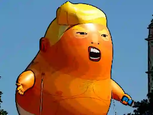 Гульня Trump Flying Adventure онлайн