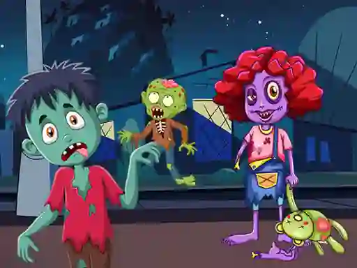 Гульня Zombie Fun Jigsaw онлайн
