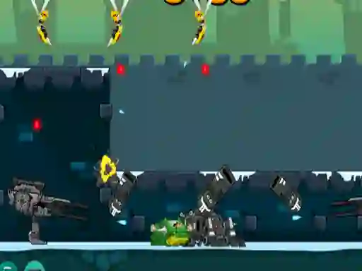 Гульня Robotic Invasion онлайн