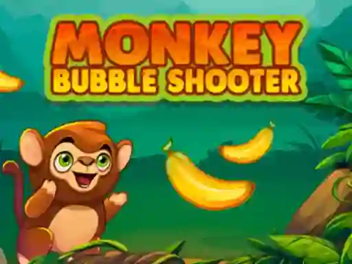 Гульня Monkey Bubble Shooter онлайн