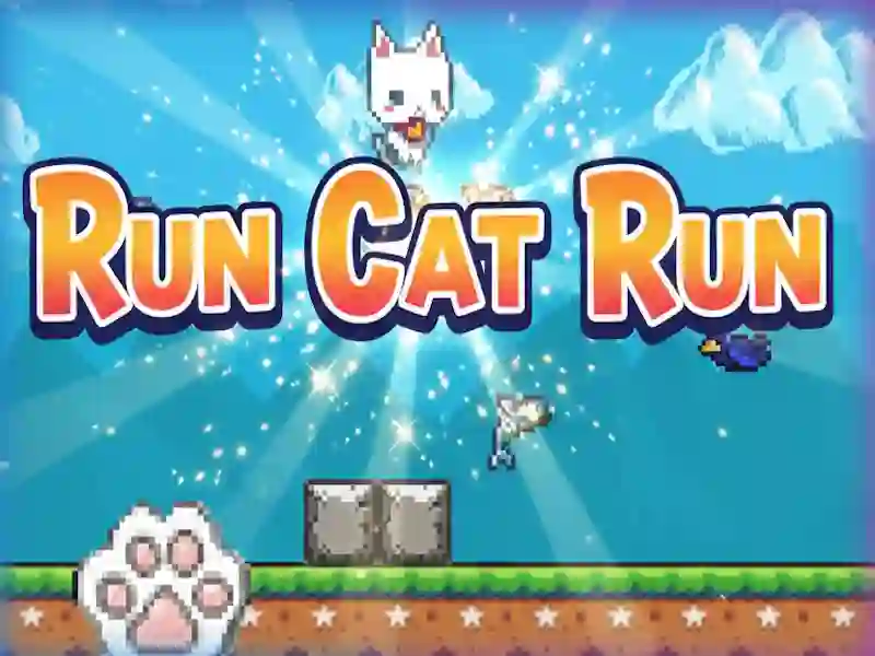 Гульня Run Cat Run онлайн