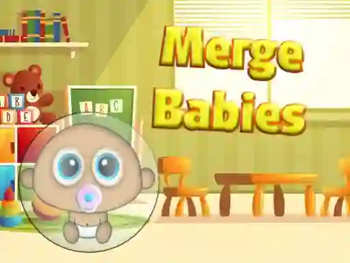 Гульня Merge Babies онлайн