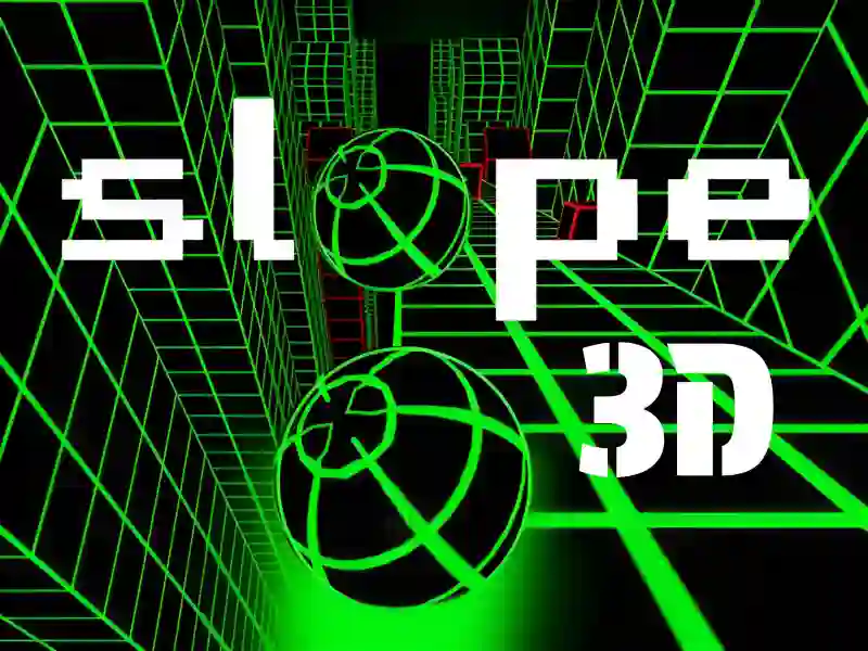 Гульня Slope 3D онлайн