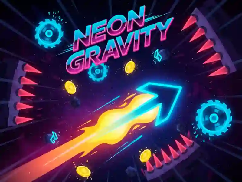 Гульня Neon Gravity онлайн