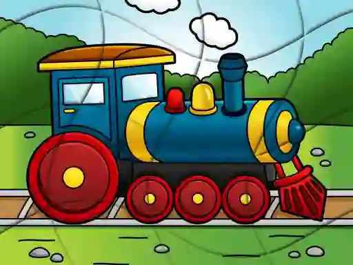 Гульня Transport Wavy Jigsaw онлайн