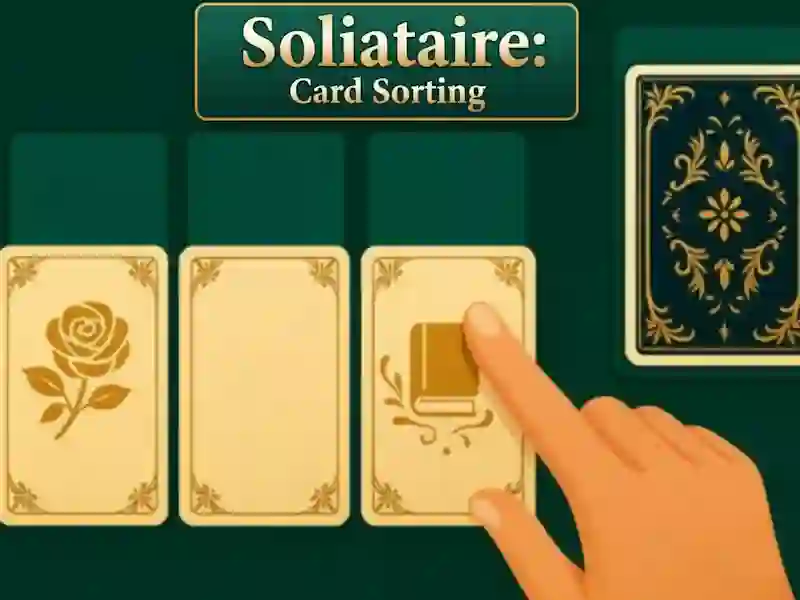 Гульня Solitaire: Card Sorting онлайн