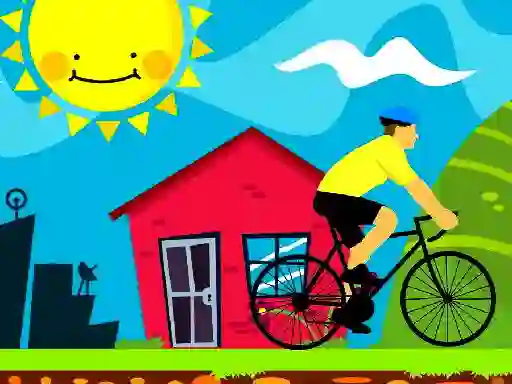 Гульня Bicycle Drivers Puzzle онлайн