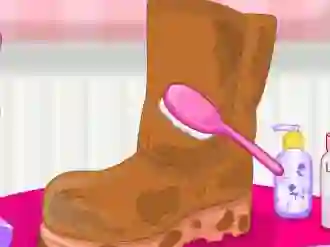 Гульня Uggs clean and care онлайн