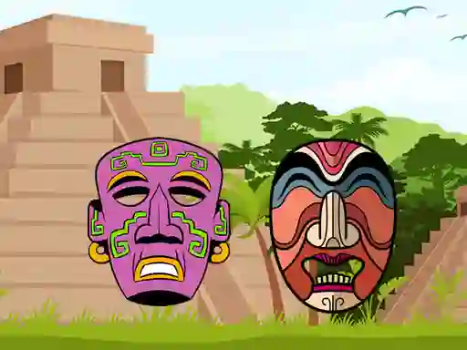 Гульня Ancient Aztec Coloring онлайн