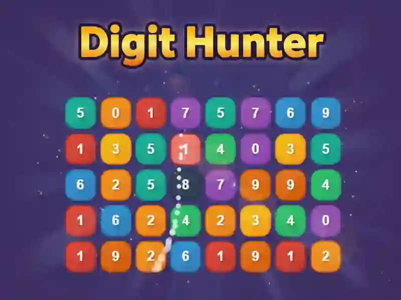 Гульня Digit Hunter онлайн