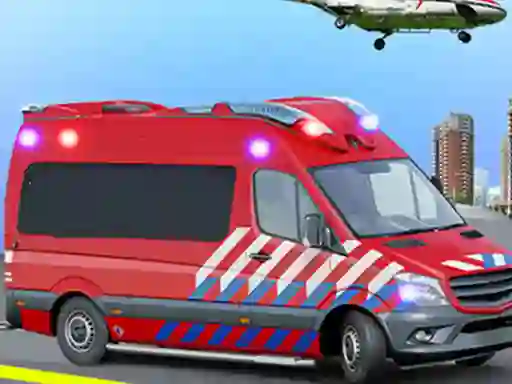 Гульня City Ambulance Emergency Rescue онлайн