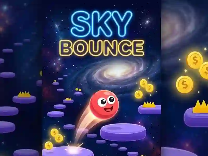 Гульня Sky Bounce онлайн
